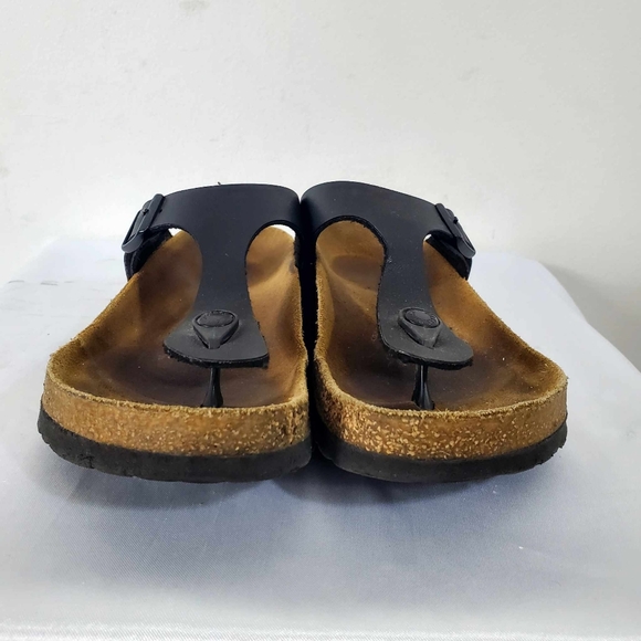 🌺Birkenstock Gizeh Black Women's Sandal Regular EU 35 - Picture 4 of 12